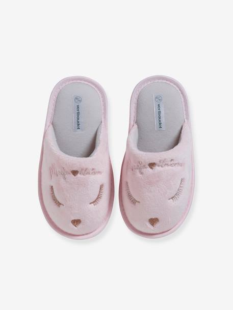 Chaussons mules enfant licorne rose 2 - vertbaudet enfant 