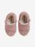 Chaussons esprit peluche enfant chat rose 2 - vertbaudet enfant 