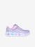 Baskets lumineuses enfant Heart Lights - Retro Hearts 302689L - LVMT SKECHERS® violet 3 - vertbaudet enfant 