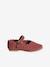 Ballerines cuir fille collection maternelle marron+vieux rose 7 - vertbaudet enfant 