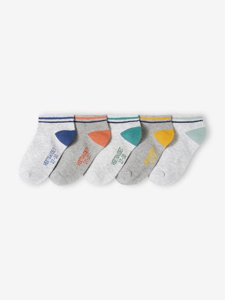 lupilu® Lot de 5 paires de chaussettes thermiques enfa…