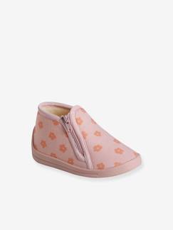 Chaussons zippés bébé en toile  - vertbaudet enfant