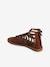 Sandales esprit spartiates cuir enfant marron 3 - vertbaudet enfant 