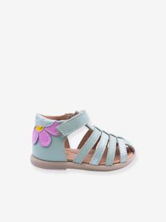 Chaussures-Chaussures bébé 17-26-Marche fille 19-26-Sandales cuir bébé 4251B021 Babybotte®