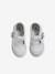 Sandales babies brodées bébé BLANC CLAIR UNI AVEC DECOR+jaune 4 - vertbaudet enfant 