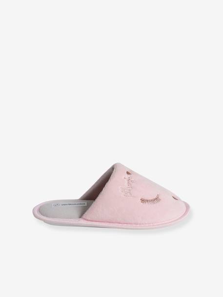 Chaussons mules enfant licorne rose 3 - vertbaudet enfant 