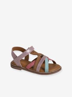 Chaussures-Sandales scratchées cuir enfant