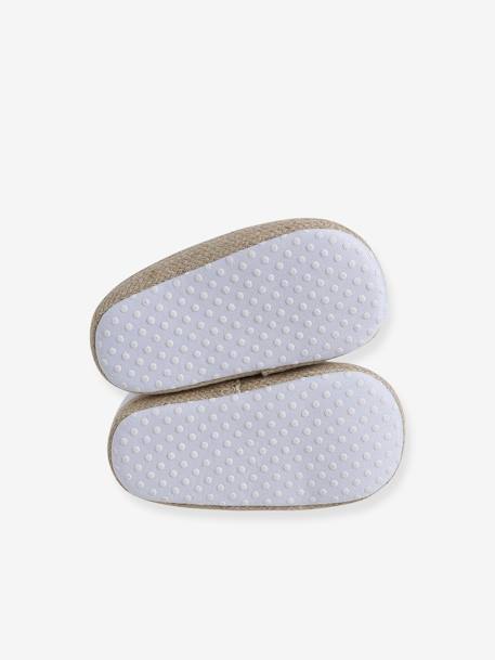 Chaussons souples élastiqués bébé blanc 5 - vertbaudet enfant 