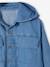 Chemise à capuche en denim léger garçon double stone 5 - vertbaudet enfant 