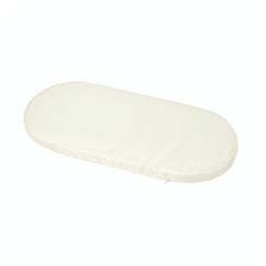 Chambre et rangement-Literie-Matelas-Matelas de Landau 32x72x4cm - Matelas Couffin Bébé - Sans Traitement - Déhoussable - Fabriqué En France