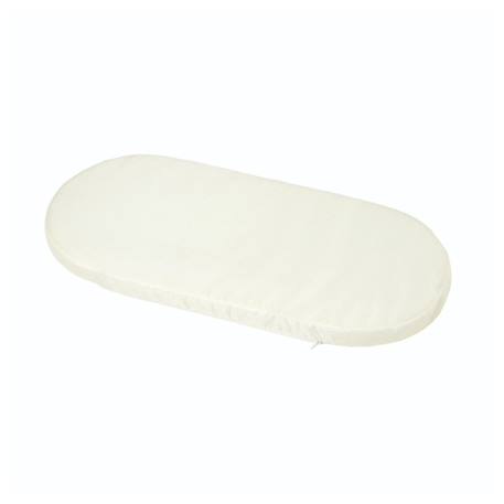 Matelas de Landau 32x72x4cm - Matelas Couffin Bébé - Sans Traitement - Déhoussable - Fabriqué En France BLANC 1 - vertbaudet enfant 