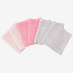 Lingettes lavables Rose  - vertbaudet enfant