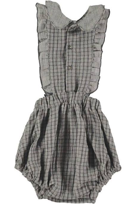 Combinaison bébé Louisette GRIS 6 - vertbaudet enfant 