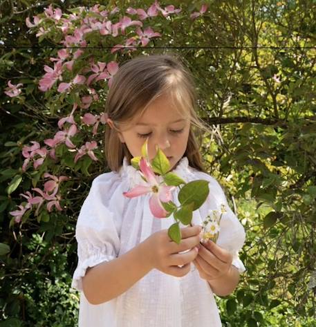 Chemise de nuit Exquise BLANC 2 - vertbaudet enfant 