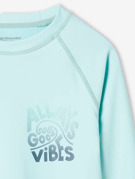 T-shirt de bain anti-UV garçon vert d'eau 3 - vertbaudet enfant 