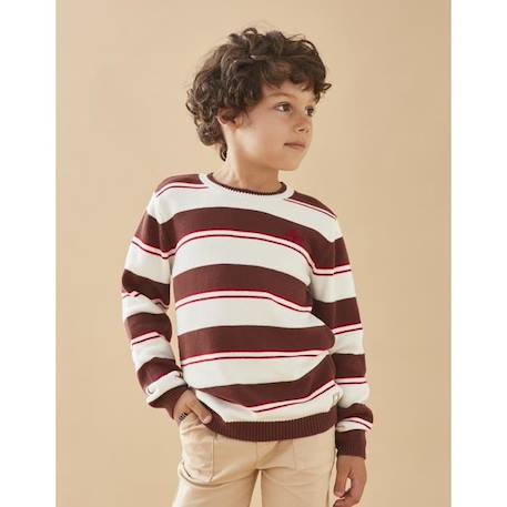 Pull tricot rayé  - vertbaudet enfant