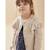 Cardigan tricot à volants BEIGE 3 - vertbaudet enfant 