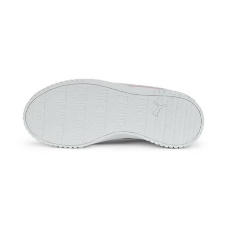 Baskets fille Puma Carina 2.0 Holo - blanc/argent BLANC 4 - vertbaudet enfant 