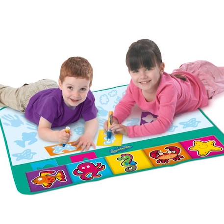 Tapis Aquadoodle - TOMY - Mon Tapis Pochoir - Jouet éducatif pour enfant de 3 ans et plus BLEU 1 - vertbaudet enfant 