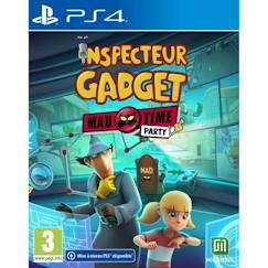 Jouet-Jeux vidéos et jeux d'arcade-Inspecteur Gadget Mad Time Party - Jeu PS4