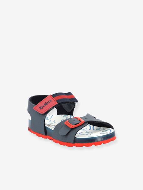 Sandales enfant Sostreet 894912-30-103 KICKERS® marine 1 - vertbaudet enfant 