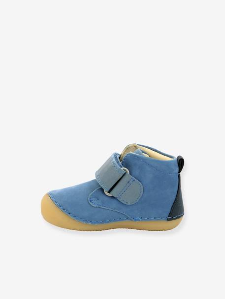 Bottillons cuir bébé Sabio 961544-10-53 KICKERS® bleu 3 - vertbaudet enfant 