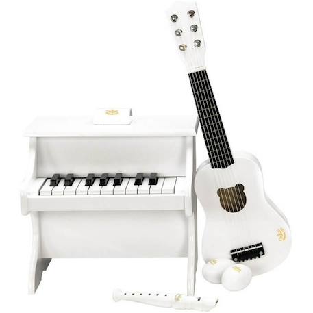 Jouet musical - VILAC - Guitare blanche - Mixte - A partir de 3 ans - Intérieur BLANC 2 - vertbaudet enfant 