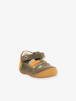 Chaussures-Chaussures bébé 17-26-Marche garçon 19-26-Sandales-Sandales cuir bébé Sushy 927890-10-201 KICKERS®