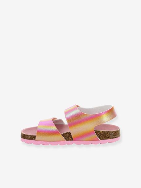 Sandales enfant Summerkro 895453-30-133 KICKERS® rose 3 - vertbaudet enfant 