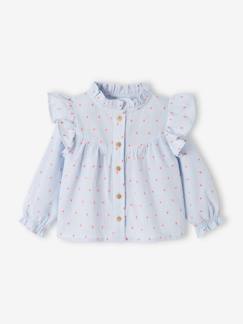 Bébé-Chemise, blouse-Blouse à volants bébé