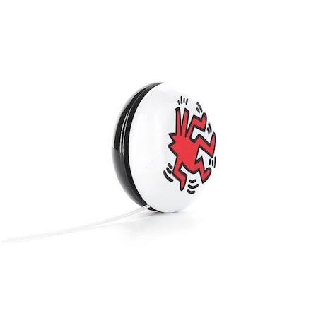 Yoyo Wolf Keith Haring - Vilac - Bois massif - Blanc et Rouge - Mixte - A partir de 6 ans BLANC 1 - vertbaudet enfant 