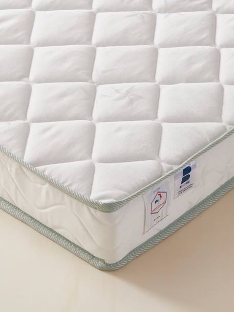 Matelas bébé anti-acariens traité Bi-ome® blanc 3 - vertbaudet enfant 