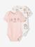 Lot de 2 bodies Disney® Marie les Aristochats Blanc + rose pâle 1 - vertbaudet enfant 