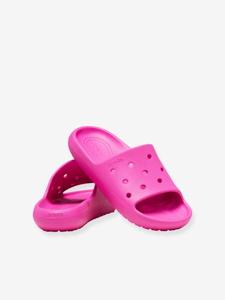 Sandales claquettes enfant 209422 Classic Slide CROCS™ noir+rose 9 - vertbaudet enfant 