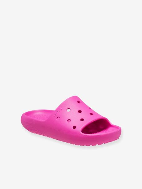 Sandales claquettes enfant 209422 Classic Slide CROCS™ noir+rose 8 - vertbaudet enfant 