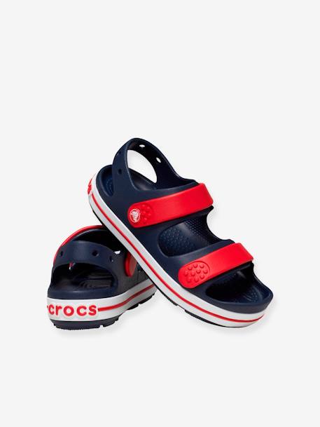 Sabots enfant 209423 Crocband Cruiser Sandal CROCS™ bleu ciel+marine+rose pâle 9 - vertbaudet enfant 