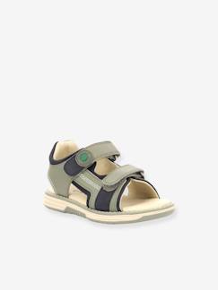 Chaussures-Chaussures garçon 23-38-Sandales-Sandales cuir enfant KickGalacxo 927710-30-203 KICKERS®