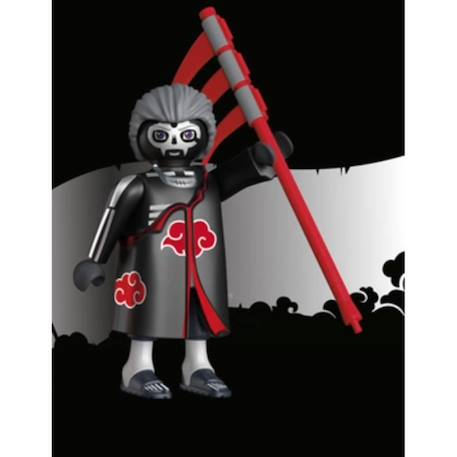 PLAYMOBIL - 71106 - Hidan - Naruto Shippuden - Personnage de manga ninja avec accessoires NOIR 2 - vertbaudet enfant 