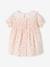 Robe à smocks cérémonie naissance col en broderie anglaise rose pâle 2 - vertbaudet enfant 