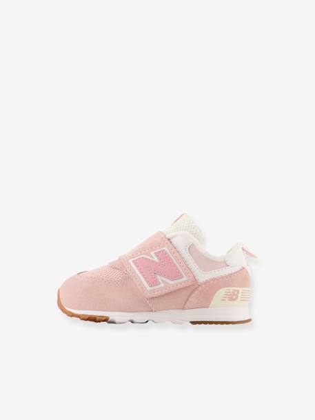 Baskets scratchées bébé NW574CH1 NEW BALANCE® rose 4 - vertbaudet enfant 