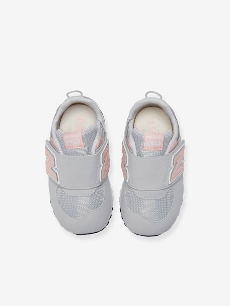 Baskets scratchées bébé NW574PK NEW BALANCE® gris souris 6 - vertbaudet enfant 