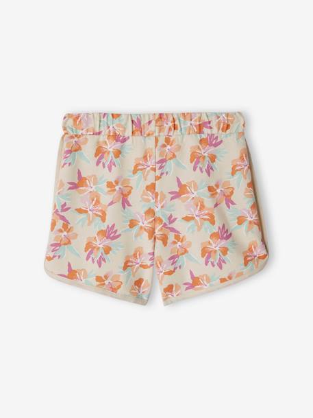 Short sport en molleton fille corail+marine+multicolore+vert d'eau 8 - vertbaudet enfant 