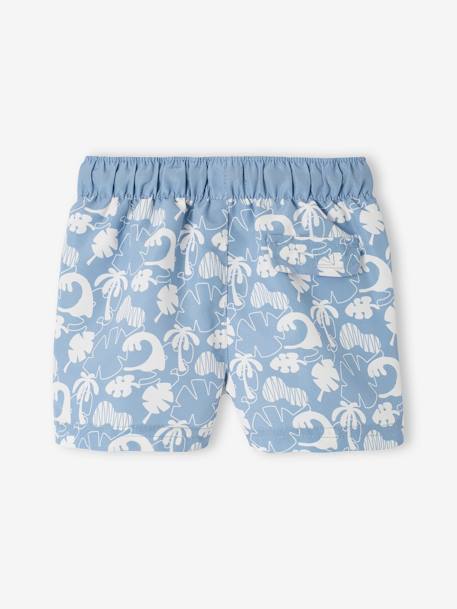 Short de bain imprimé bébé garçon bleu grisé 2 - vertbaudet enfant 