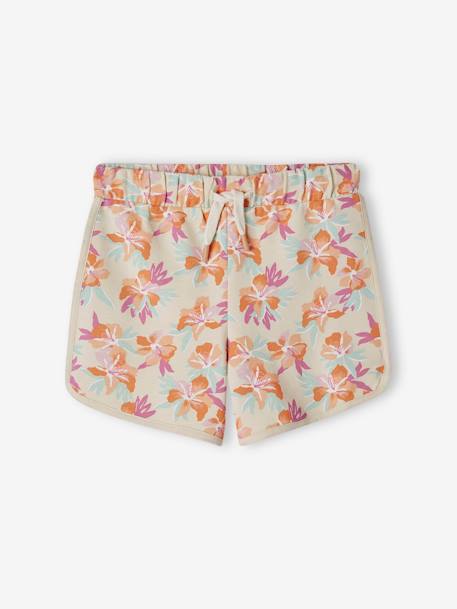 Fille-Short-Short sport en molleton fille