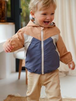 Bébé-Manteau, combipilote, nid d'ange-Manteau-Blouson coupe-vent bébé garçon colorblock