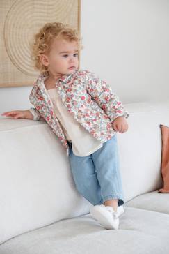 Bébé-Manteau, combipilote, nid d'ange-Veste matelassée bébé en gaze de coton