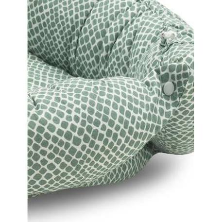 Réducteur de lit Snake Vert Cendré - JOLLEIN - Bébé - 0 mois - Naissance - 52 x 90 cm VERT 2 - vertbaudet enfant 