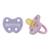 Tétine physiologique caoutchouc naturel 3-36 mois - Violet et Rose (2pcs) - HEVEA VIOLET 2 - vertbaudet enfant 