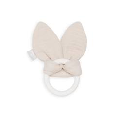 Puériculture-Anneau de dentition en Silicone Bunny Ears Nougat - Jollein - Bébé