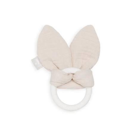 Anneau de dentition en Silicone Bunny Ears Nougat - Jollein - Bébé BEIGE 1 - vertbaudet enfant 